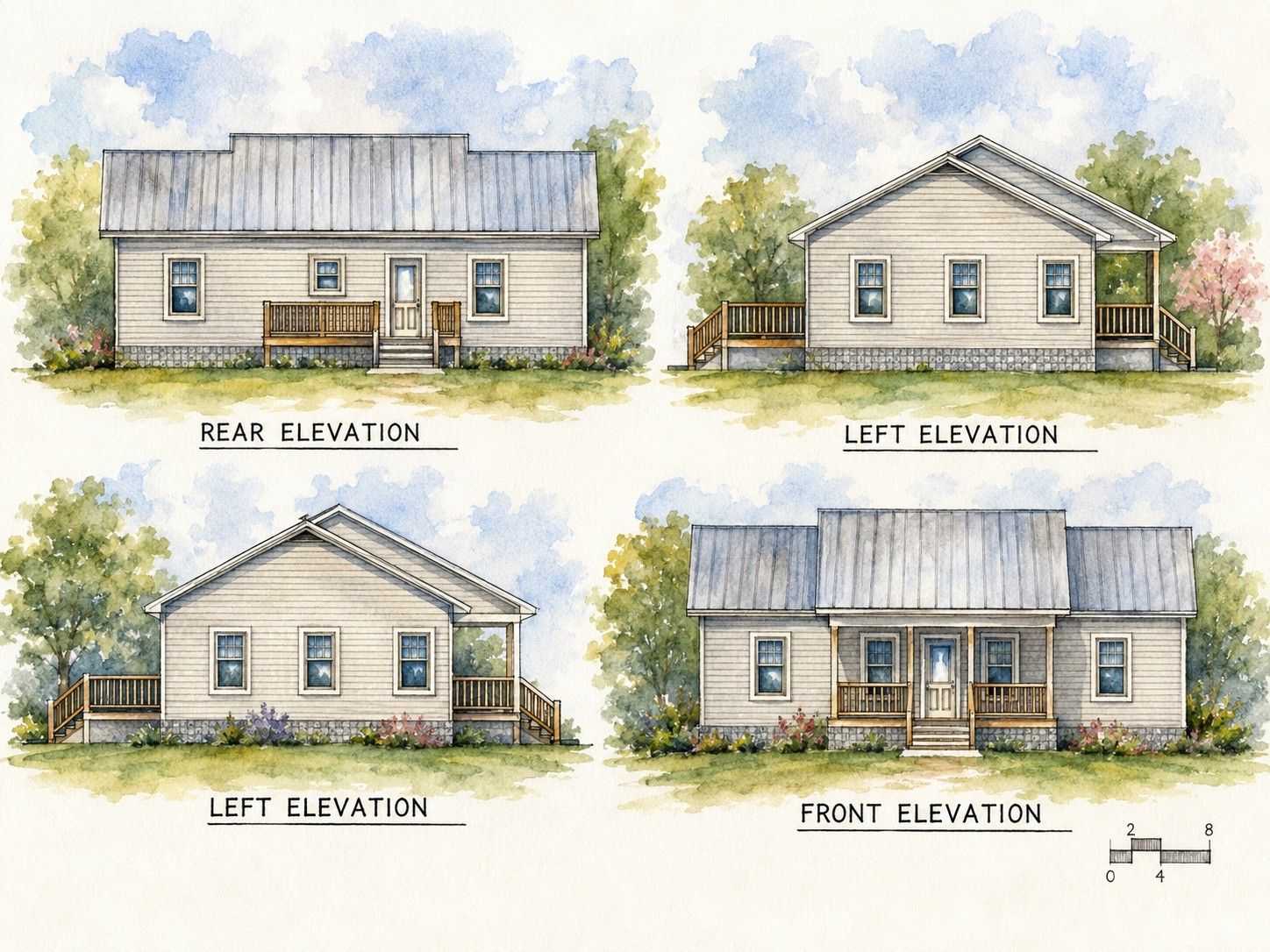 0 Hoyt Drive Lot 5 front exterior, Lawrence County TN home for sale