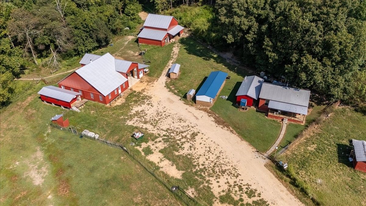 115 Denson Rd front exterior, Lawrence County TN home for sale