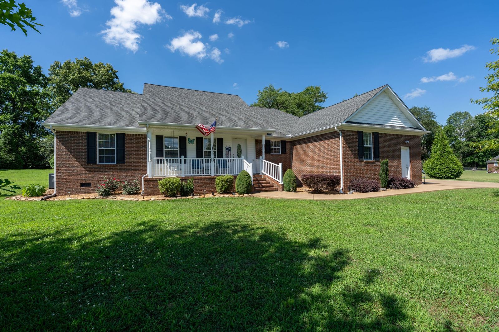 153 Center Point Dr front exterior, Lawrence County TN home for sale