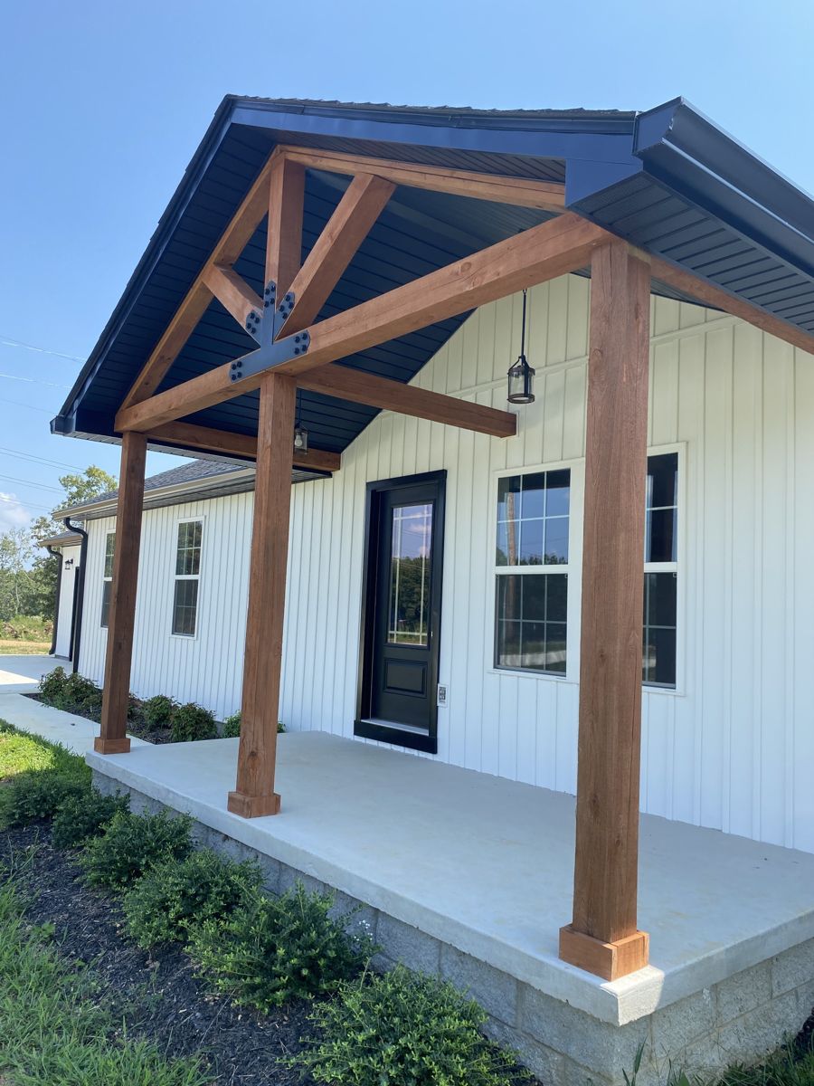 184 Ashmore Rd front exterior, Lawrence County TN home for sale