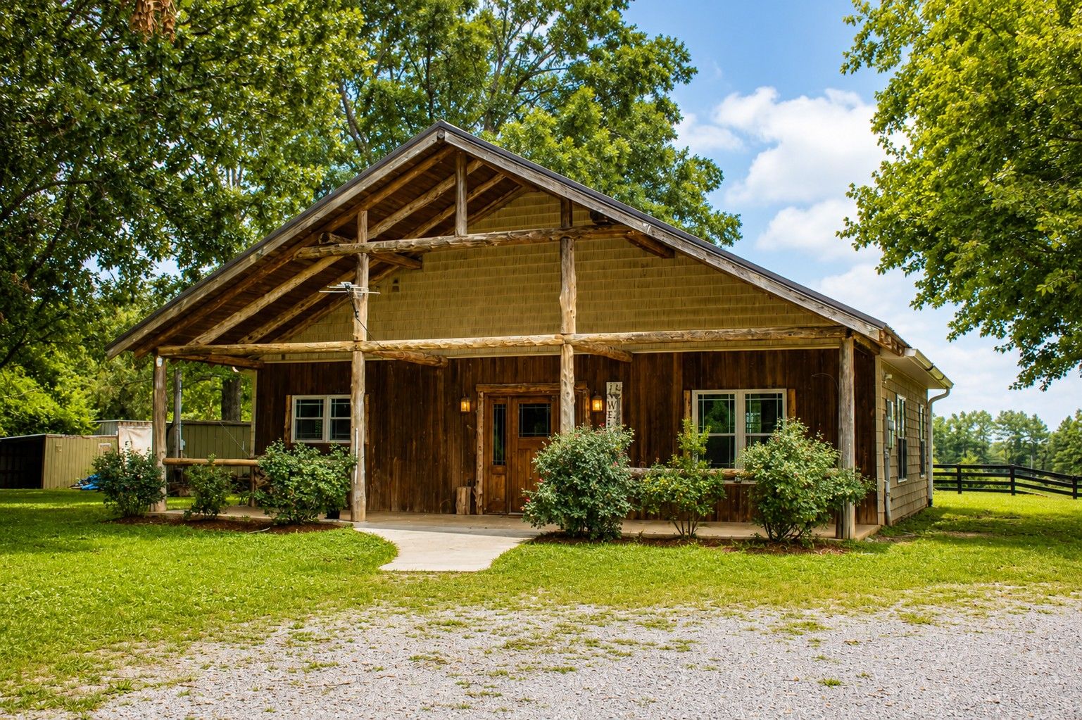 222 Oaks Rd front exterior, Lawrence County TN home for sale