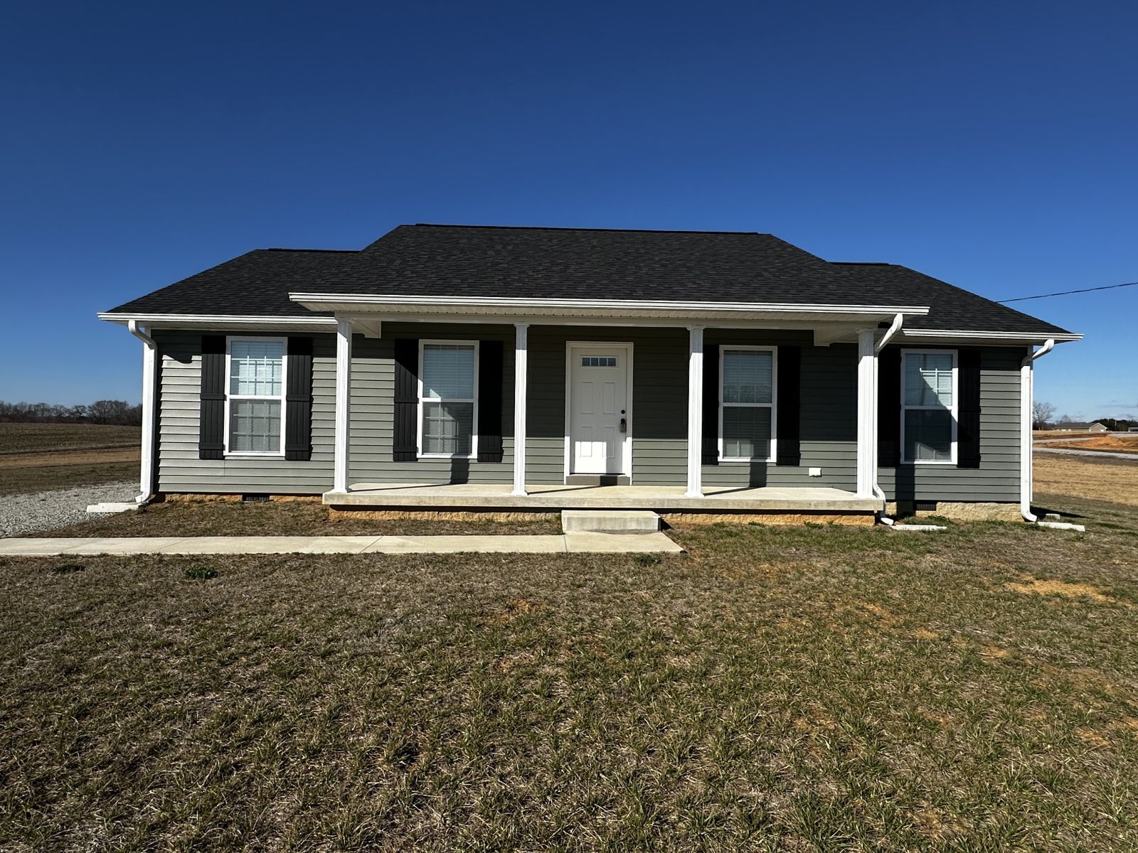 24 Henkle Ln front exterior, Lawrence County TN home for sale