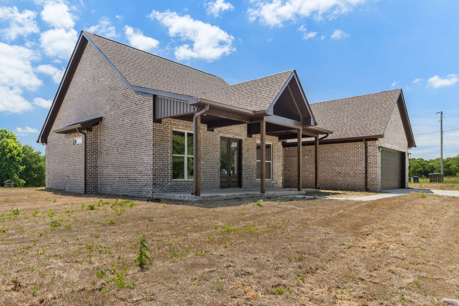 373 Old Power House Road Lot 16 front exterior, Lawrence County TN home for sale