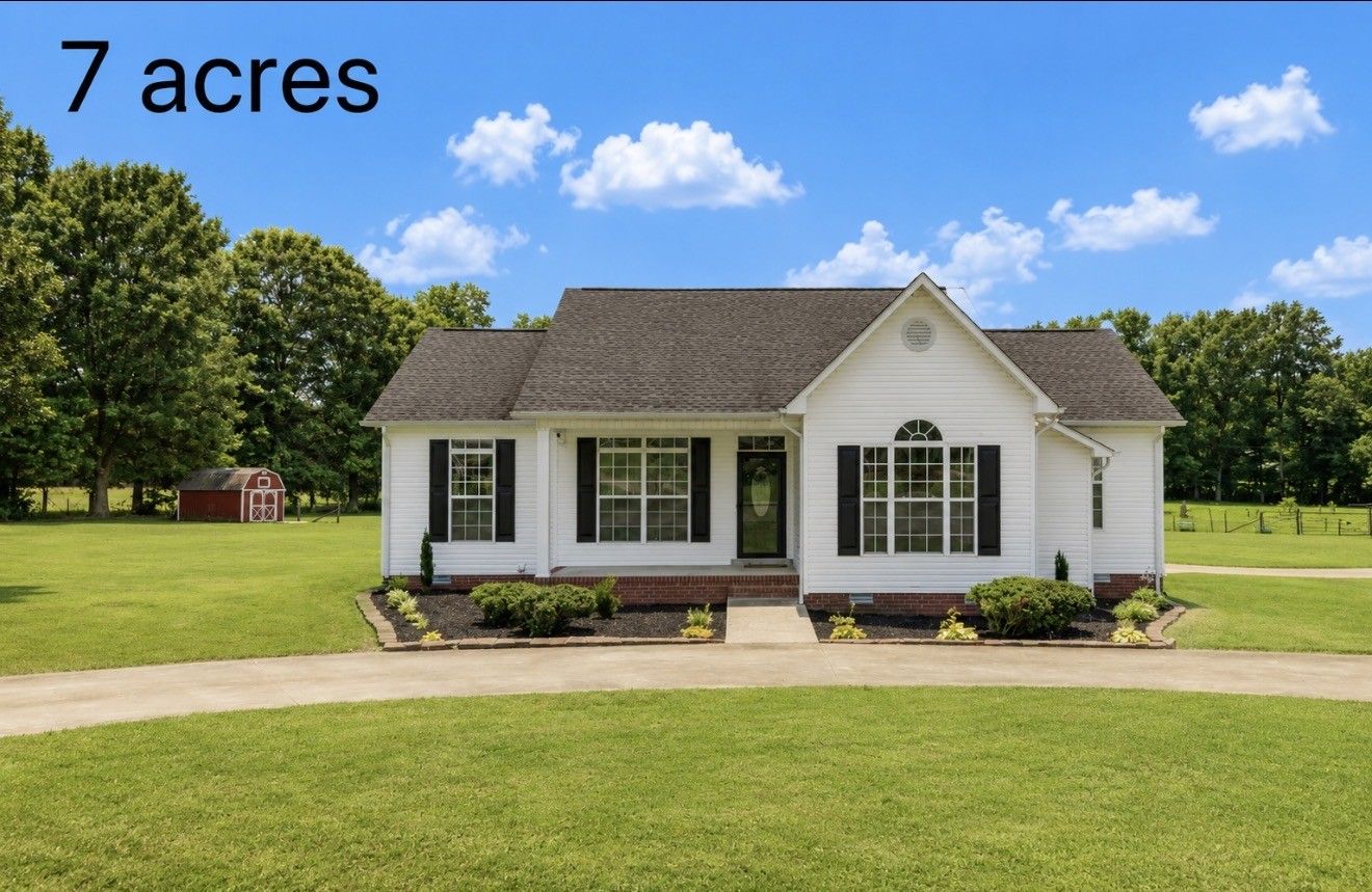 41 Harding Rd front exterior, Lawrence County TN home for sale
