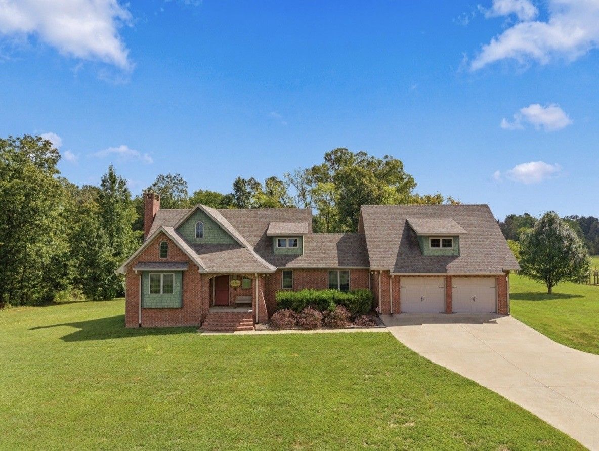44 Westside Rd S front exterior, Lawrence County TN home for sale