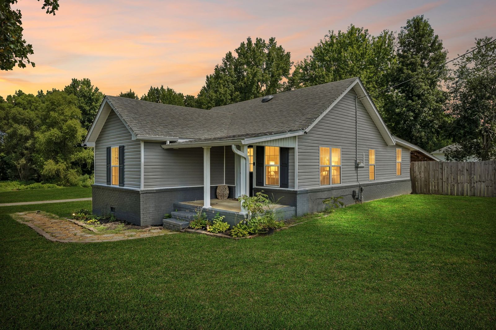 876 Prosser Rd front exterior, Lawrence County TN home for sale